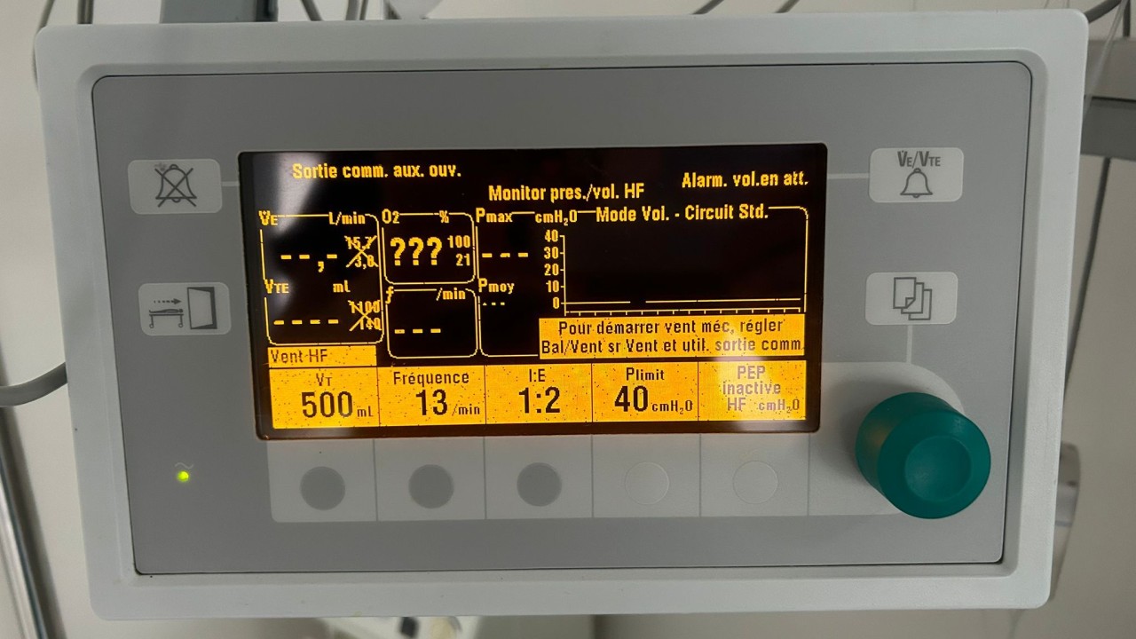 Monitoring de respiration assistée